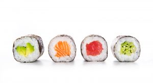 maki-rolls-white-background